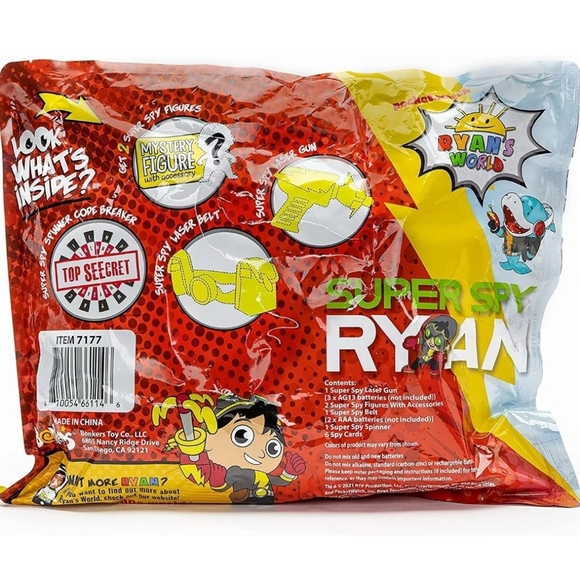 RYAN'S WORLD Super Spy Belt - Ultimate Accessory for Your Secret Agent -… - Picture 5 of 6